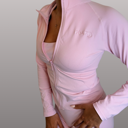 Girl's First Jacket - BABY PINK
