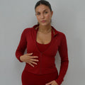 Girl's First Jacket - ROSE RED 