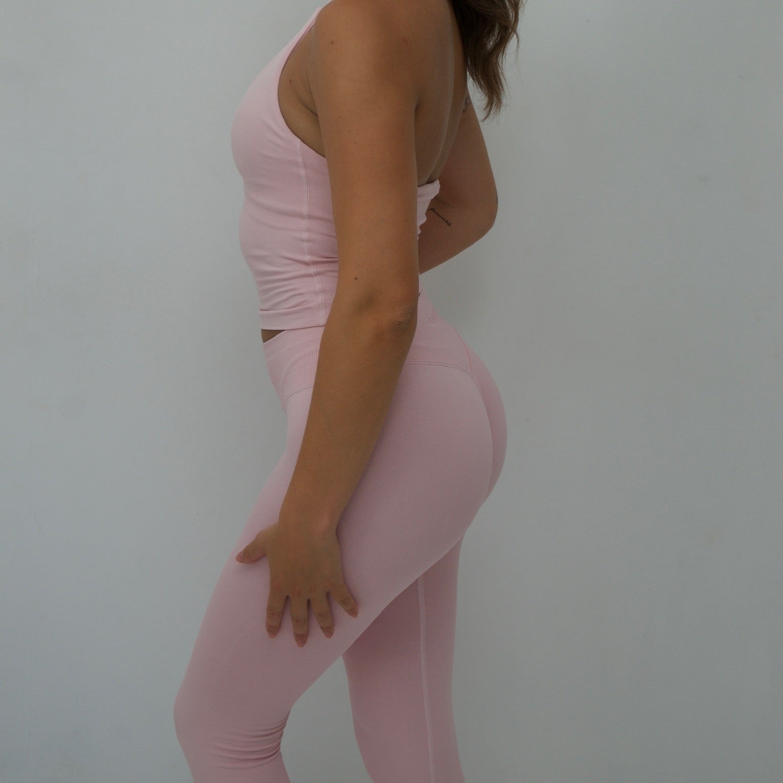 Girl's First Legging - BABY PINK