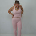 Girl's First Legging - BABY PINK